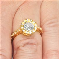 Anello Vidali Gioielli Donna in Argento Zircone ANAR-11-34 - ANAR-11-34